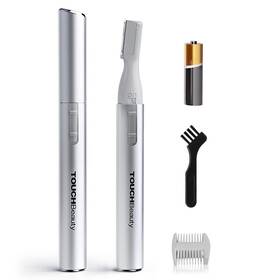 Touchbeauty 795891072426 Electric Eyebrow Trimmer For Women Portable Hair Remover Metal Cover