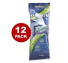 A200-3p Tr Dorco Triple Blade Pivoting Head Disposable Razor Pack Of