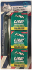 Tsf116a Shaving Factory Straight Edge Razor Derby Single Blades 639790925295