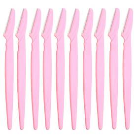 Turbo-roofinds 313103476451 10 Pcs Eyebrow Trimmer Blade Shaver Portable Face Razor Eye Brow Epilation Hair