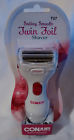 Lwd1rp Twin Satiny Foil Cordless Shaver Conair Smooth Women