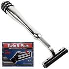 Twrhwb Super Safety Razors All Metal Trac Ii Compatible Razor