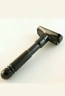 Tx18 Premier Rasage Strong Durable Heavy Brass Double Edge Saftey Razor Polished Ebony 616320786885