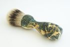 Beb44 Unbranded Green Box Elder Burl Wood Super Silvertip Badger Shaving