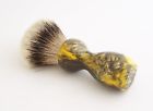 Beb11 Unbranded Yellow Black Box Elder Burl Super Silvertip Badger Shaving