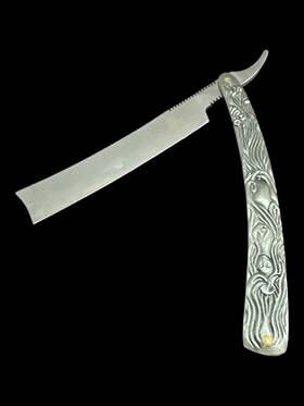 Union Razor 722522000886 Razors Dr1 Decorative Silver Straight Ltd Edition Hard To Find
