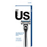 Syru2sldc-blk Us. 5-blade Shaving Razor Starter Kit For Men And Women 2-count