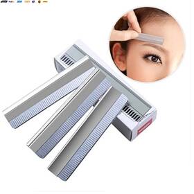 Usa-viralfinds 313024673618 100pcs Eyebrow Trimmer Razor Blade Stainless Steel Microblading Supplies For Per