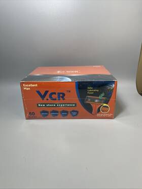 V.cr 759041476427 60 Ct Brand Disposable Shaving Razors Triple Sharp Blades And Lubricant Strip