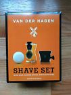 Van Der Hagen Set Luxury Shave Men Brush Soap Bowl Mug Stand Hair Razor Shaving 893164000548