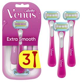 Venus 047400699953 Gillette Razors For Women Extra Smooth Disposable Womens Moisture R