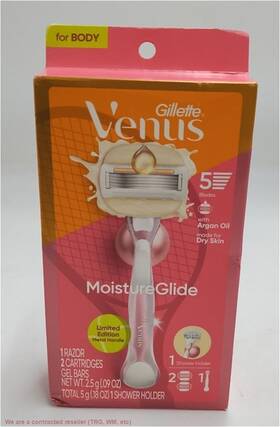 Venus 047400701380 Moistureglide Womens Razor Limited Rose Gold Tennis Edition Shower Ho