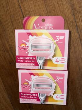 Refills-4ct Venus 047400708976 2 Comfortglide White Tea Womens Razor Blade Ea