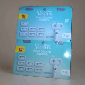 92698151 Venus 2x Extra Smooth Sensitive Womens Razor Blade Refills - 7ct