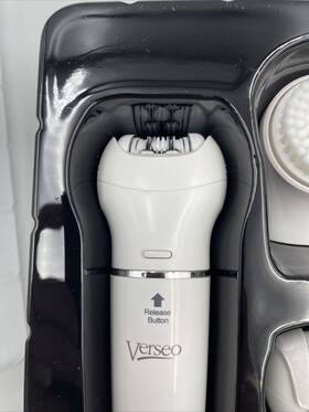 5tb1 Verseo Facial Hair Removal Womens 5 Head Epilator Shaver Trimmer Massager Exfoliator