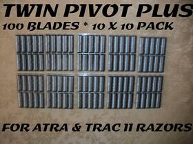 Victoria 445001137110 Personna Twin Pivot Plus - 100 Blades 10 X Bulk Pack