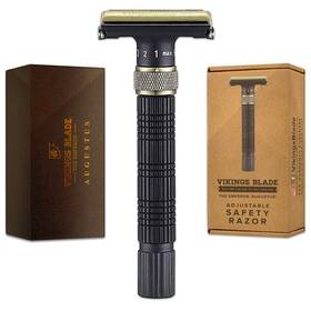 B07k254p2j Vikings Blade Adjustable Double Edge Safety Razor The Emperor By Long And Fat Ha