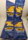 Vintage Bic Shaver Pack Of 5 Lot 4 Packs Sealed Packages See Description