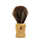 Vl-12601 Horse Hair Shave Brush Acrylic White Transparent Made 8422554126012