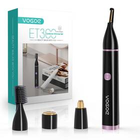 Et300 Vogoe 972863622351 Eyebrow Trimmer For Women 3in1 Electric Razor And Facial Hair Re