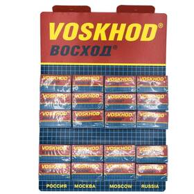 Ravo-20 Voskhod 100 Double Edge Safety Razor Blades Count