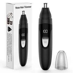 Voteyo 768795787147 Nose Hair Trimmer Painless Ear And Eyebrow For Men With Dual Edge Bla