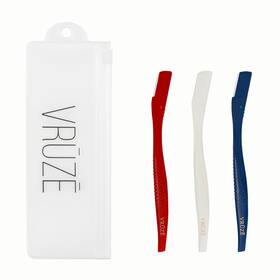 Vr Z 198715948394 Dermaplane Razor For Women Face 3-pack Eyebrow And Peach Fuzz