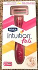 W300978700 Schick Intuition Fab Womens Razor With Handle Blade Refill New