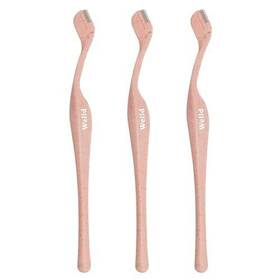 Welld 071603214040 Eyebrow Touch Up Razors - Precision Control For Removing Unwanted Facia