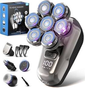 Fk-8611sr Wenzhou Fanke Electrical Appliance Co. Ltd. Jij Head Shavers For Bald Men - 7d Floating Electric Shaver Ipx6