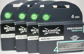 Wilkinson 027800509805 Womens Sword Quattro Essential 4 Titanium Sensitive Cartridge Sealed
