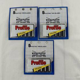 Wilkinson 074809501501 2 Sealed Packs Sword Profile Pivoting Razor Blades Atra - 14 Total