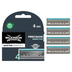 70050980 Wilkinson Sword Quattro Titanium Sensitive Razor Blade 4 Count Pack Of 1