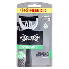 Wilkinson Sword 027800510948 Xtreme 3 Black Edition Disposable Razors Aloe Vera 4 2 Ks