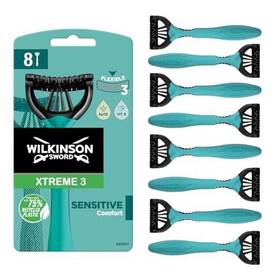 98106 Wilkinson Sword - Xtreme 3 For Men Sensitive 8 Count Pack Of 1 Grreen