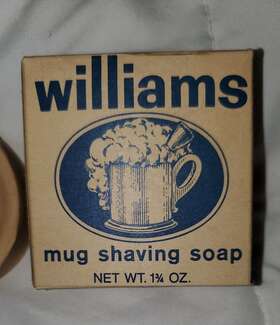 Williams 322170230309 Vtg. Mug Shaving Soap 1.75oz Nib