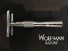 Wr1-sb Wolfman Razors Brand New Polished Stainless Steel Safety Razor