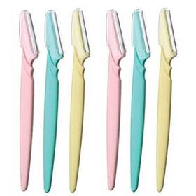 Wyzben 941221068377 6pc Women Face And Eyebrow Hair Removal Safety Razor Trimmer Shaper Shaver