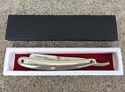 X0001496n3 Parker Safety Razor Stainless Steel Barber Straight Edge