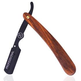 Xpersis 748515201504 Pro Wooden Handle Straight Edge Razor - 1 Count Pack Of Brown