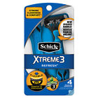 Xtreme3 Schick Disposable Mens Razor Refresh Count 841058020967