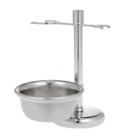 Xul0952860192642wt Mens Stainless Steel Shaving Holder Mug Bowl And Shave Brush