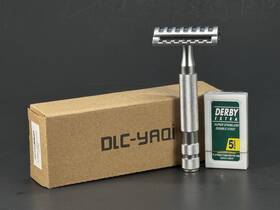 Mag-mr8 Yaqi Men Women Portable Stainless Steel Handle Knight-helmet Safety Razor Head