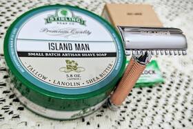 Srh06 Yaqi Open Comb De Safety Razor With Aftermarket Handle Stirling Soap Blades