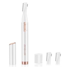 Zexeller 191796110537 Upgraded Eyebrow Trimmer Precision Facial Hair With Comb Battery Op