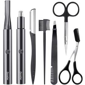 E-02b Zexeller Nose And Eyebrow Trimmer Kit Grooming Set Groo