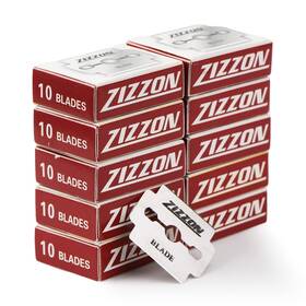 Zizzon 682228434616 Callus Shaver Replacement Blades 100 Count