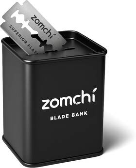 Bb-001 Zomchi Razor Blade Bank For Safety Storagement Used Double Edge Raz