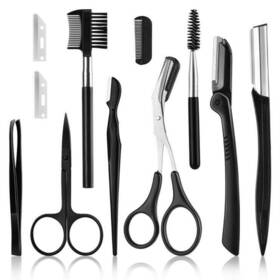 Ztrhyoo 784139460811 Eyebrow Razor Kit Multipurpose Exfoliating Dermaplaning Tool Face R