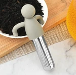 1PC Stainless Steel Tea Infuser Silicone Handle Loose Leaf Strainer - New. Fixed Price $11.33.